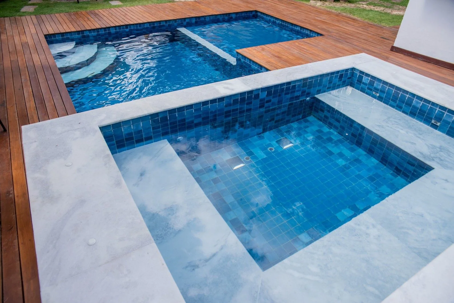 Jacuzzi com hidromassagem da Pousada Vovô Chiquinho em Tiradentes