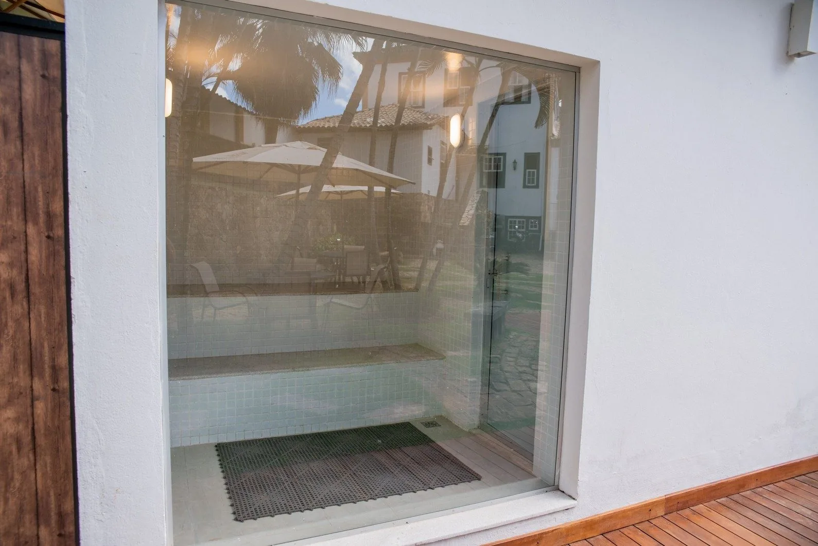 Sauna a vapor da Pousada Vovô Chiquinho em Tiradentes