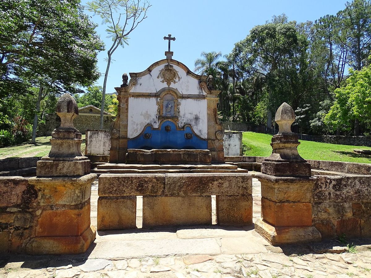 Chafariz de São José, no Centro Histórico de Tiradentes