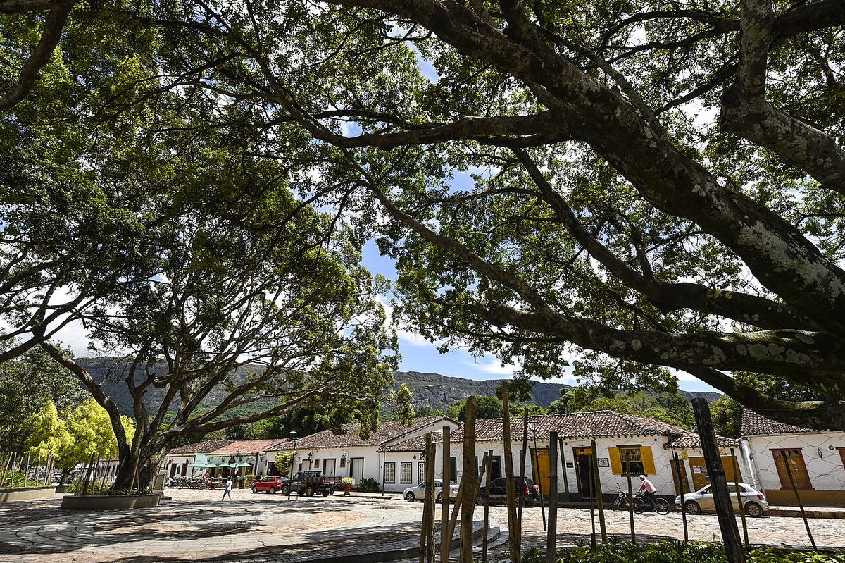 Largo das Forras, no Centro Histórico de Tiradentes